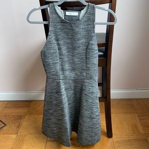 Abercrombie &Fitch Neoprene High Neck Skater Dress